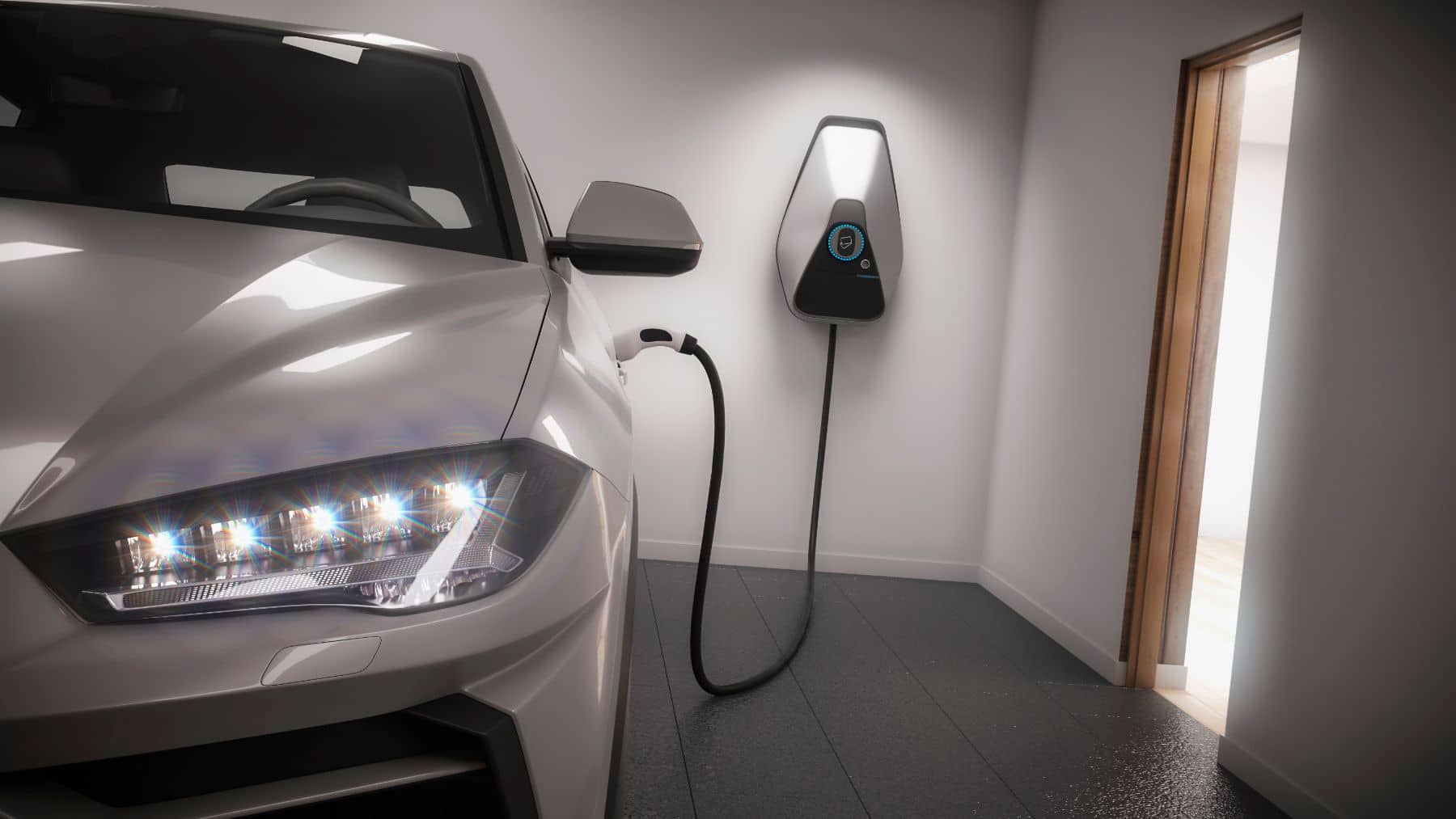 electric car charging station installation