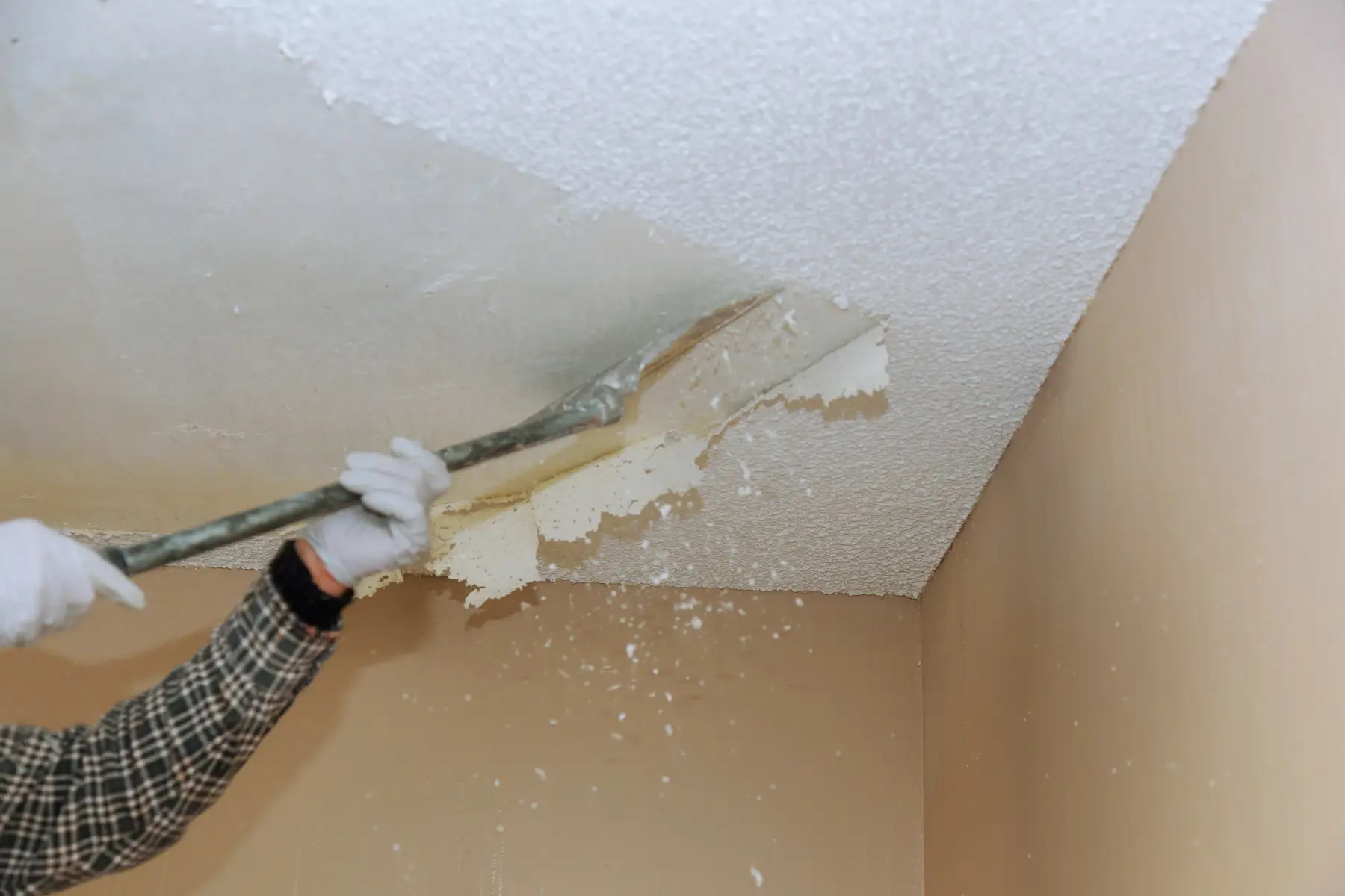wall texture removal