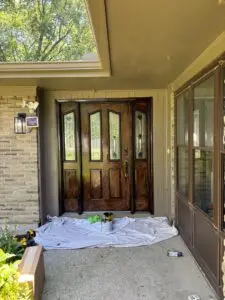 Entry Door Refinishing in Kettering