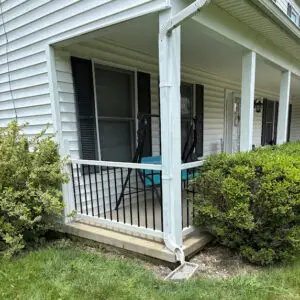 Porch Railing Replacement and Beam Restoration in Moraine